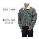 | t[ Y {At fjWPbg POLO Ralph Lauren Men's Boa Denim Rider Jacket US