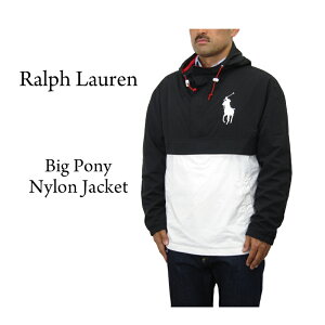 ݥ ե ʥ ϡեå ץ륪С 㥱å Υå ѡ POLO Ralph Lauren Men's Nylon Big Pony Pull-over Hoodie Jacket US