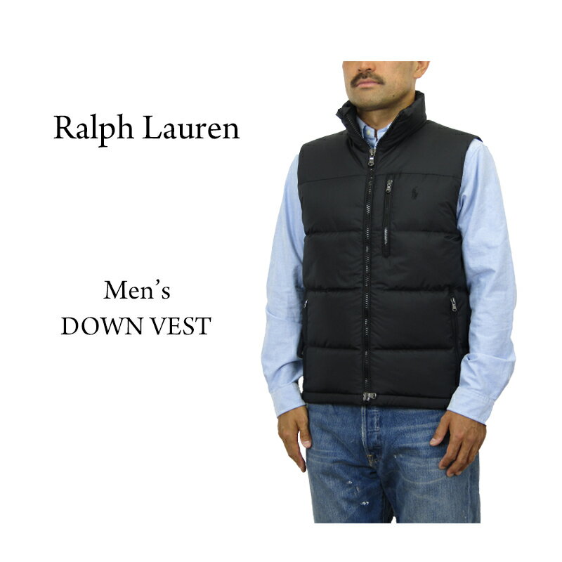 ポロ ラルフ ローレン ダウンベスト メンズ ポロ ラルフローレン メンズ ダブルジップ ダウンベスト POLO Ralph Lauren Men's Down Vest US