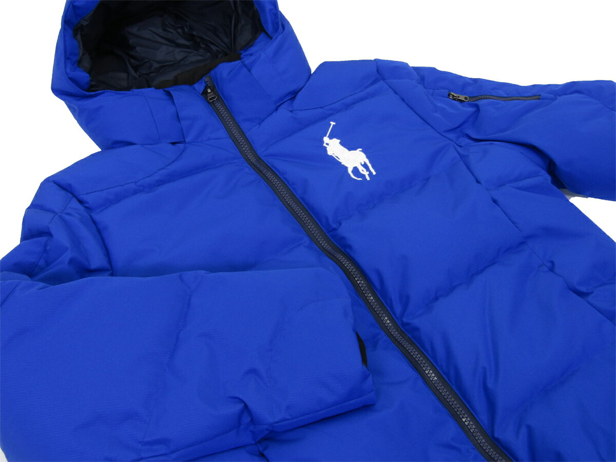 ポロ ラルフローレン 子供用のビッグポニー刺繍 ダウンジャケット (TODDLER) BOYS(2-7) POLO by Ralph Lauren Big Pony Down Jacket US