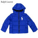 ポロ ラルフローレン 子供用のビッグポニー刺繍 ダウンジャケット (TODDLER) BOYS(2-7) POLO by Ralph Lauren Big Pony Down Jacket US