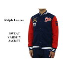 ポロ ラルフローレン ボーイズサイズのポロベアー スウェット スタジアムジャンパー スタジャン POLO by Ralph Lauren Boy 039 s Fleece Varsity Jacket US