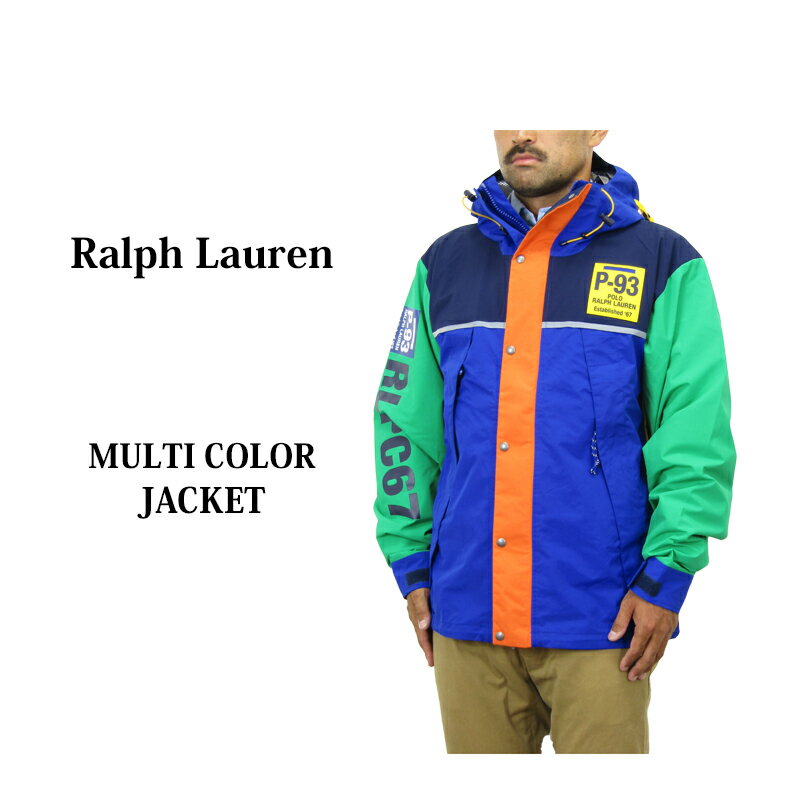 ポロ ラルフローレン メンズ ダブルジップ マルチカラー ジャケット パーカー POLO by Ralph Lauren Men 039 s Multi Color Jacket Parka US