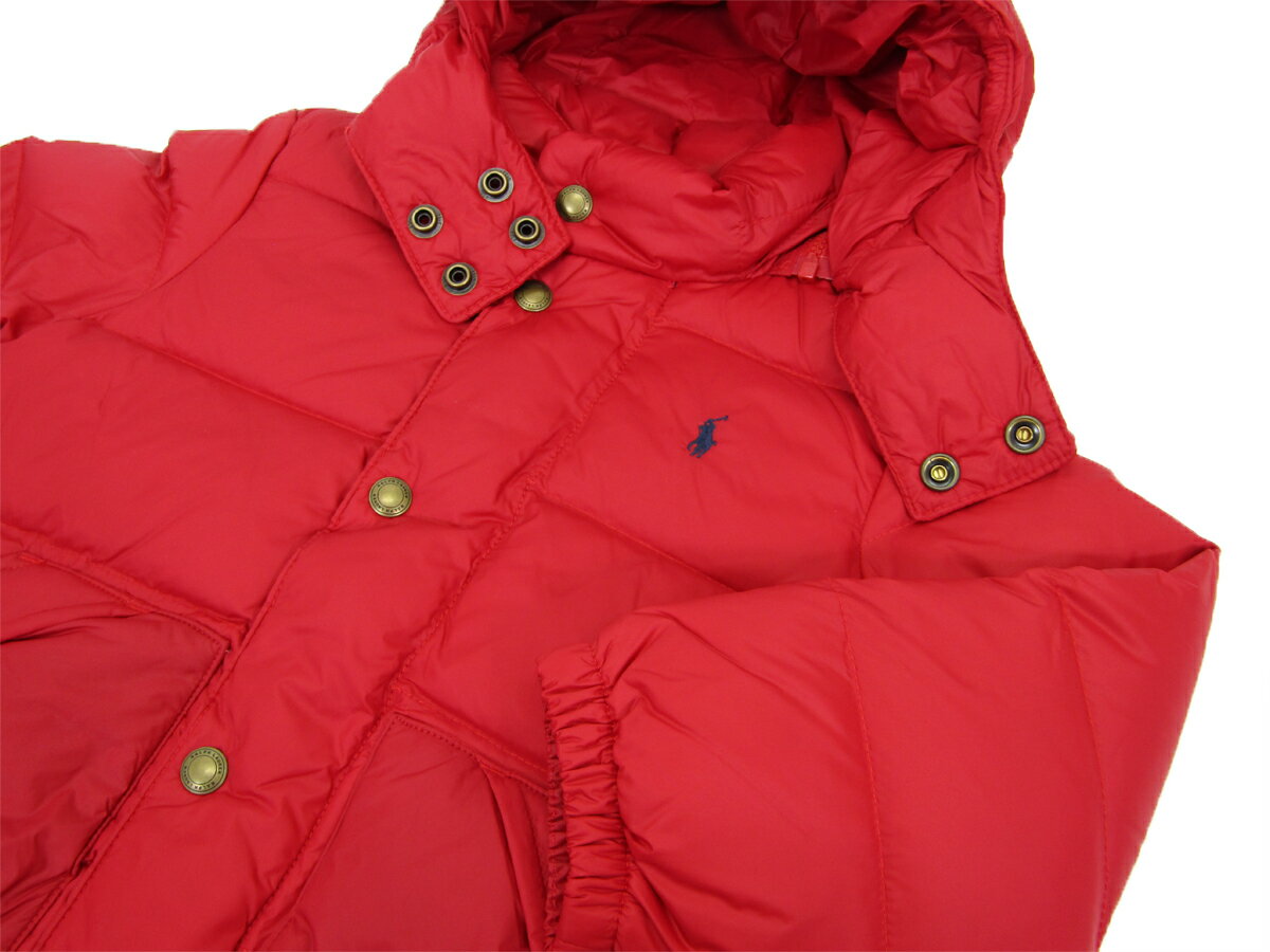 ポロ ラルフローレン 子供用のポニー刺繍 ダウンジャケット パーカー (TODDLER) BOYS(2-7) POLO by Ralph Lauren Down Jacket Parka US