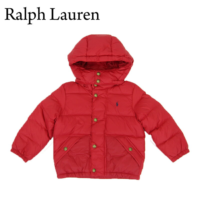 ポロ ラルフローレン 子供用のポニー刺繍 ダウンジャケット パーカー (TODDLER) BOYS(2-7) POLO by Ralph Lauren Down Jacket Parka US