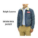 | t[ Y {At fjWPbg POLO Ralph Lauren Men's Boa Denim Rider Jacket US