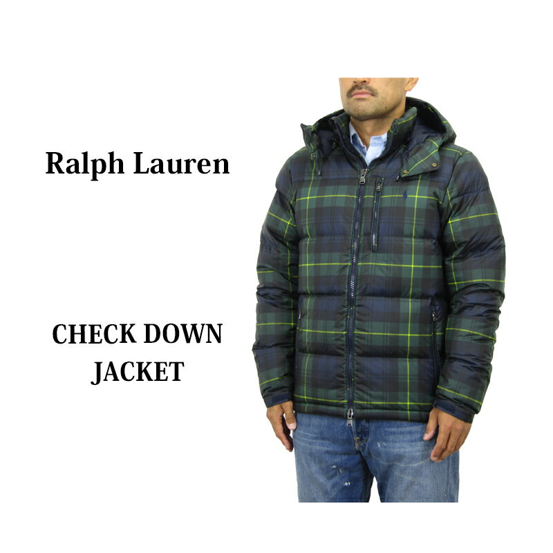 ラルフローレン ポロ ラルフローレン メンズ ダブルジップ ダウンジャケット パーカー POLO Ralph Lauren Men's Down Hooded Jacket US