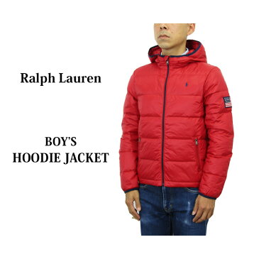 ポロ ラルフローレン ボーイズサイズのパッカブル中綿ダウンジャケット パーカー POLO by Ralph Lauren Boy's Down/Polyester Parka Jacket US