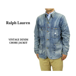 ݥ ե  ǥ˥祢㥱å POLO Ralph Lauren Men's Denim Chore Jacket US