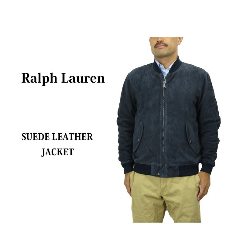 ポロ ラルフローレン ブルゾン メンズ ポロ ラルフローレン メンズ スエード レザー ジャケット ブルゾン POLO Ralph Lauren Men's Suede Leather Jacket US