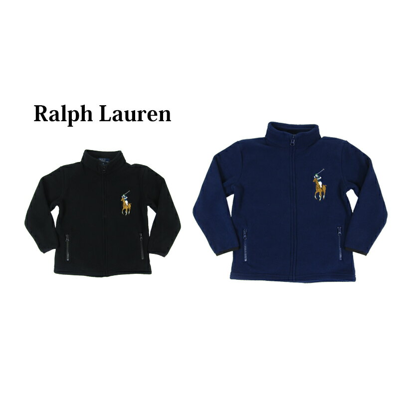 ポロ ラルフローレン 子供用のビッグポニー刺繍 フリースジャケット TODDLER BOYS 2-7 POLO Ralph Lauren Big Pony Fleece Jacket US