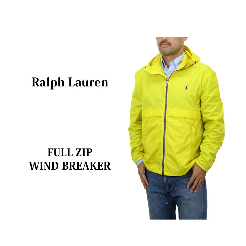 ポロ ラルフローレン メンズ フルジップ ウインドブレーカー ジャケット パーカー POLO Ralph Lauren Men's WindBreaker Jacket Parka US