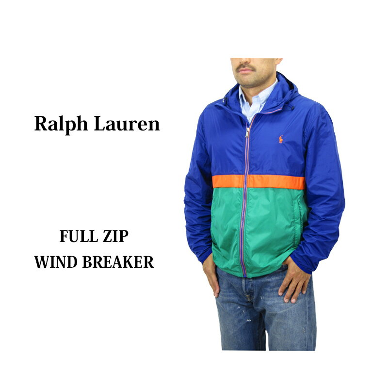 ポロ ラルフローレン メンズ フルジップ ウインドブレーカー ジャケット パーカー POLO Ralph Lauren Men's WindBreaker Jacket Parka US