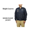 ポロ ラルフローレン メンズ デニムフライトジャケット POLO Ralph Lauren Men's Denim Flight Jacket US