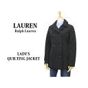 ラルフローレン コート レディース ローレン ラルフローレン レディース ダブルボタン キルティングジャケット LAUREN Ralph Lauren Women's Diamond Quilted Jacket US