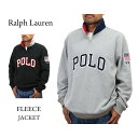 ポロ ラルフローレン フリース ハーフジップ プルオーバー ジャケット POLO Ralph Lauren Men's PO Fleece Jacket US