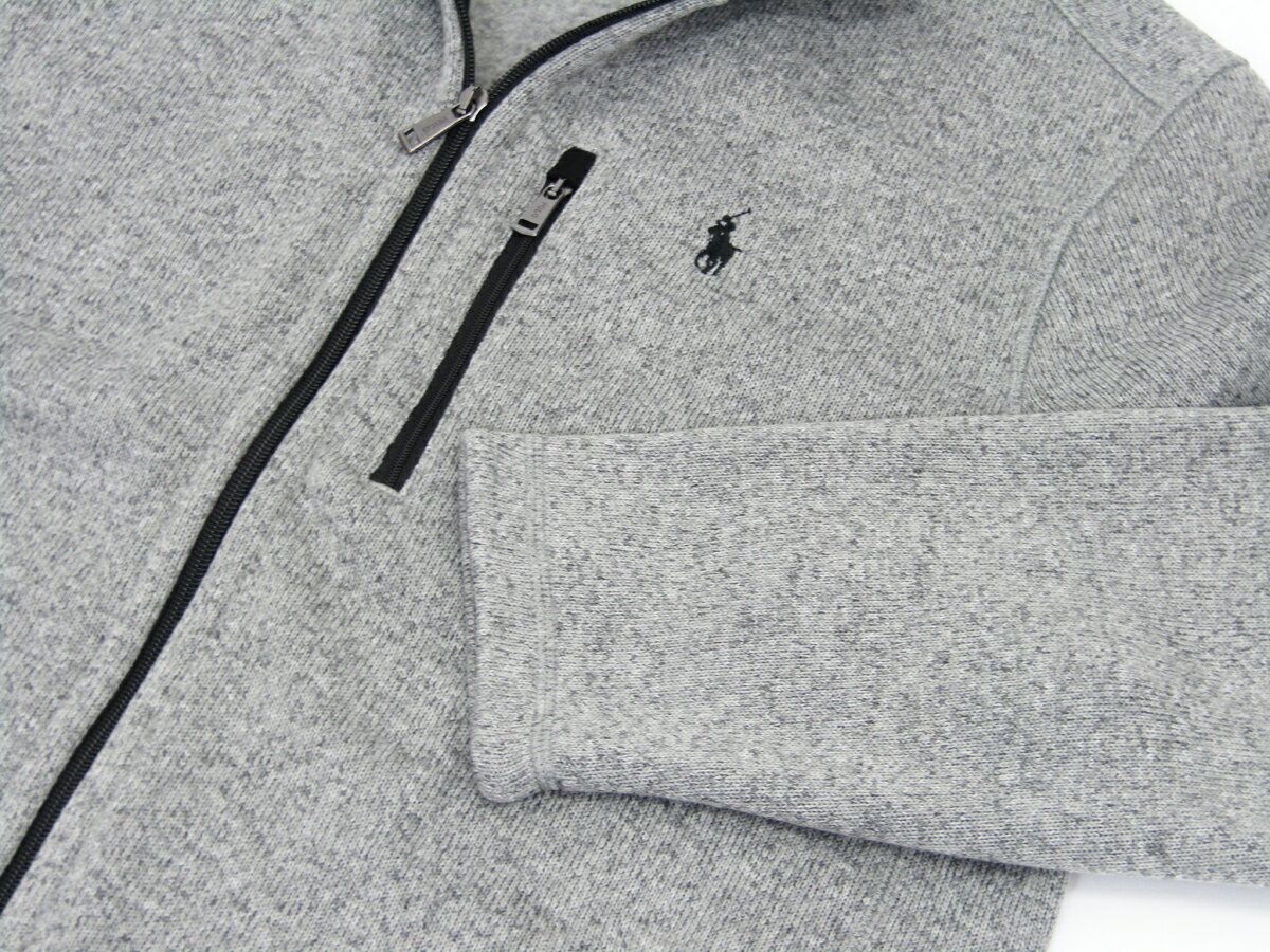 ポロ ラルフローレン フリースニット ジップアップ ジャケット POLO Ralph Lauren Men's Fleece Knit Jacket US