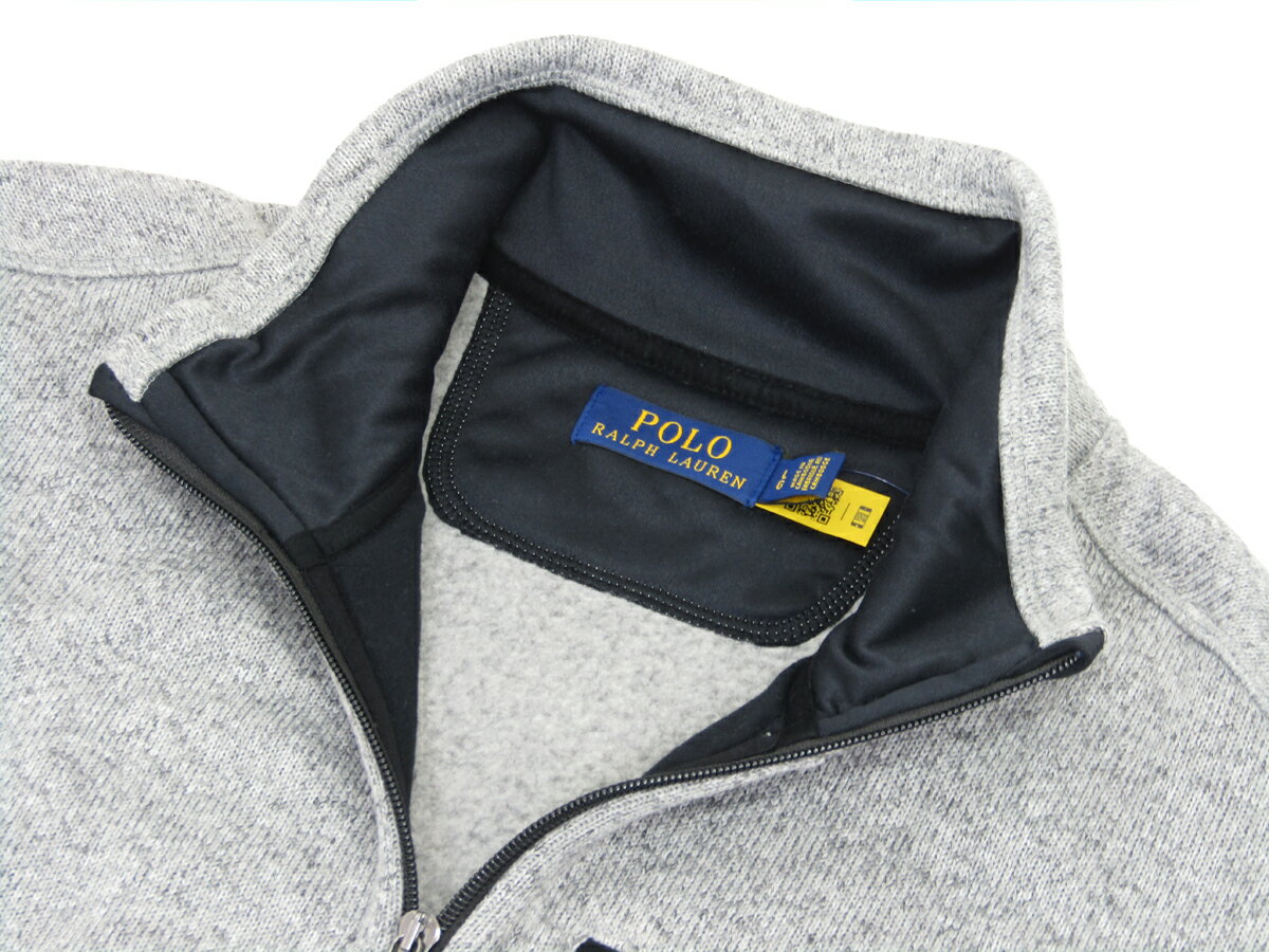 ポロ ラルフローレン フリースニット ジップアップ ジャケット POLO Ralph Lauren Men's Fleece Knit Jacket US