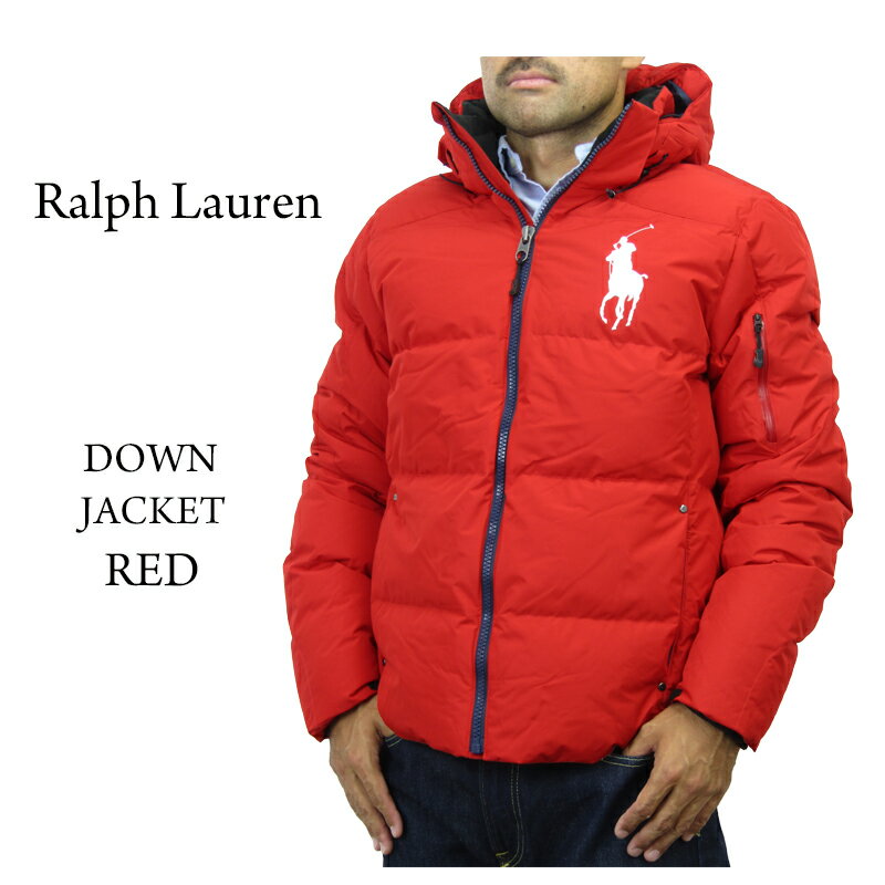 ポロ ラルフローレン ビッグポニー 刺繍 リップストップ ダウンジャケット パーカー POLO by Ralph Lauren Men's Big Pony Down Jacket US