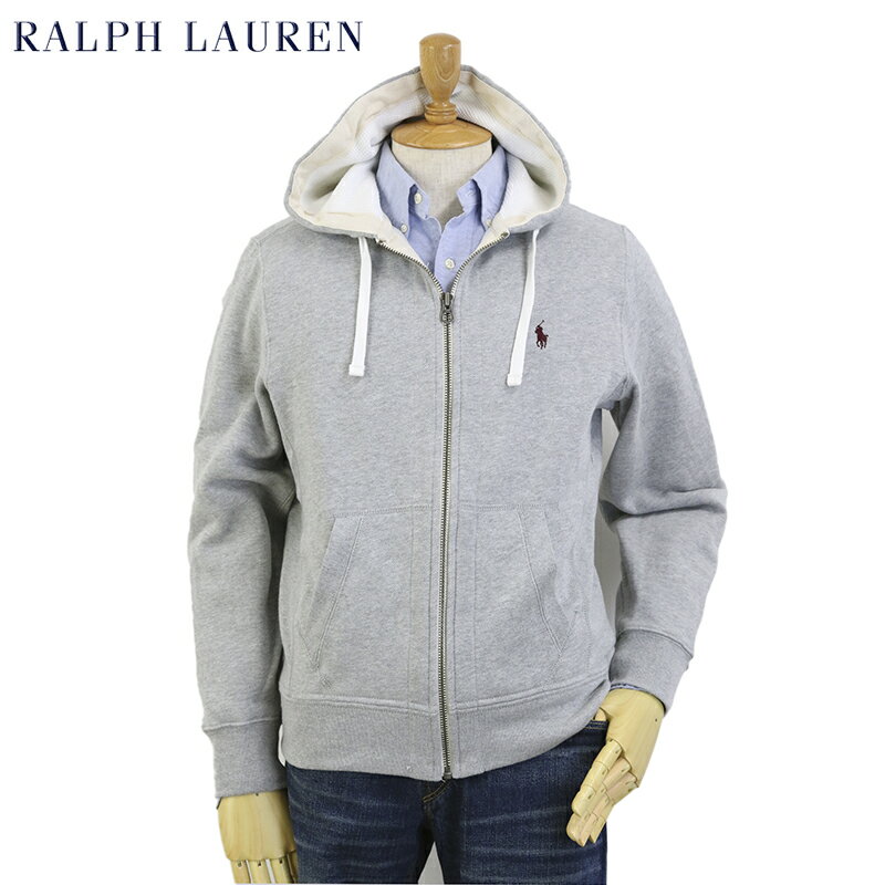 Ralph Lauren Men's Fleece Zip Parka US ポロ 