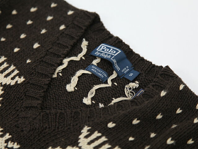 Ralph Lauren Men's Nordic Sweater US ポロ ラルフローレン ノルディック柄 セーター