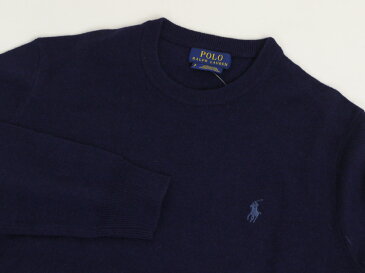 ポロ ラルフローレン ウール100% クルーネック セーター POLO Ralph Lauren Men's Italian-Yarn Wool Crew-Neck Sweater US