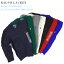TODDLER Ralph Lauren Boys 5-7 Cotton Crew Sweater ラルフローレン ボーイズ クルーネックセーターの画像