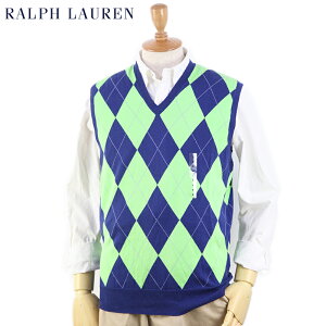 Ralph Lauren Men's Argyle Knit Vest US ݥ ե  ˥åȥ٥