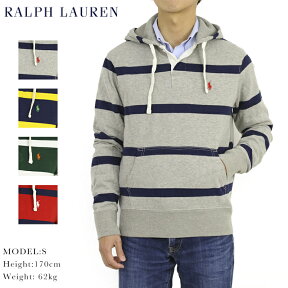 ポロ ラルフローレン スウェットパーカ ラガーシャツ型 パーカー POLO Ralph Lauren Men's Rugger Pullover Parka US