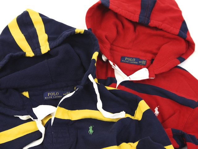 ポロ ラルフローレン スウェットパーカ ラガーシャツ型 パーカー POLO Ralph Lauren Men's Rugger Pullover Parka US