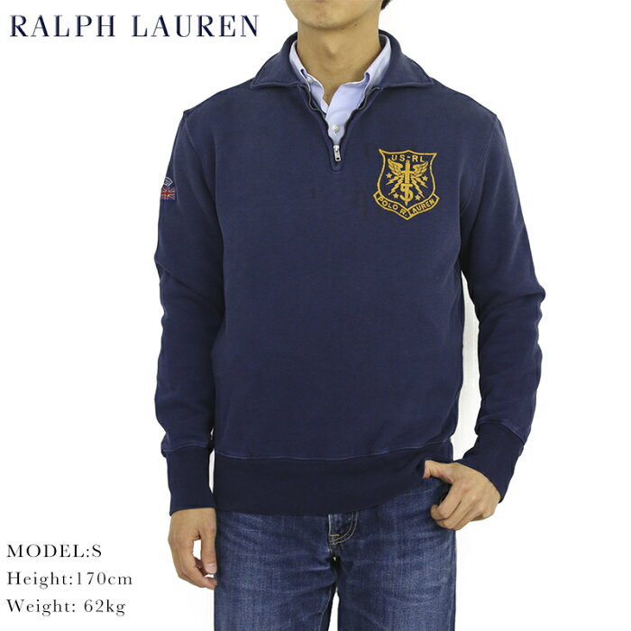ポロ ラルフローレン ハーフジップ プルオーバー スウェット POLO Ralph Lauren Men's Vintage Half Zip Fleece Pullover