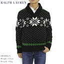 Ralph Lauren Men's Snowflake Shawl Sweater US 