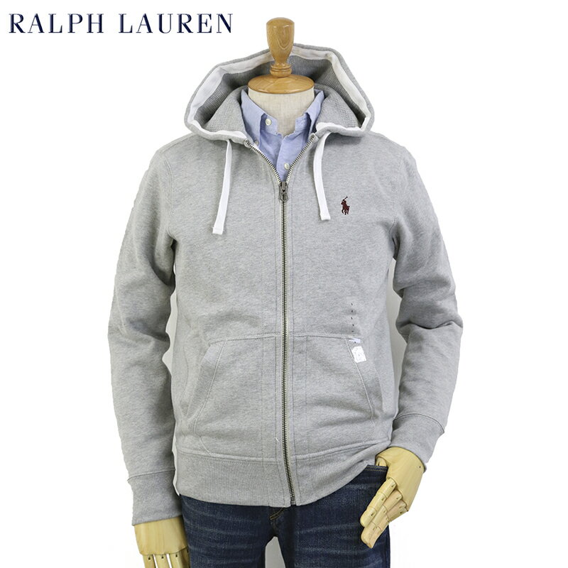 Ralph Lauren Men's Fleece Zip Parka US ポロ 