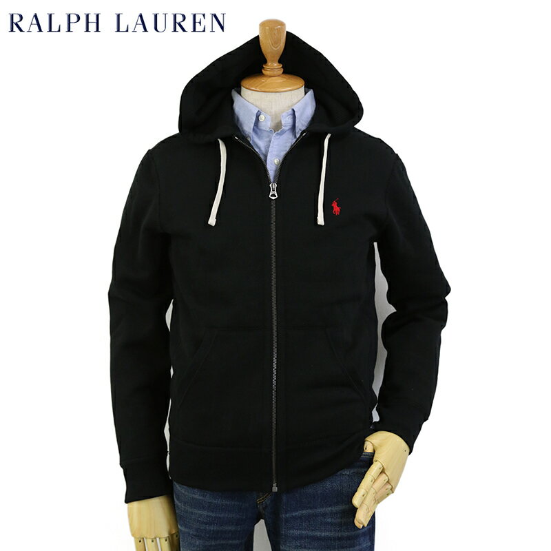 POLO Ralph Lauren Men 039 s Cotton-Blend-Fleece Hoodie US ポロ ラルフローレン ジップアップスウェットパーカー ワンポイント フーディー 無地 売れ筋