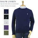 ポロ ラルフローレン コットン カシミア クルーネック セーターPOLO Ralph Lauren Men 039 s Cotton/Cashmere Crew-Neck Sweater US