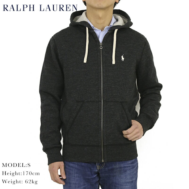 楽天donuts （ドーナッツ）ポロ ラルフローレン ジップアップスウェットパーカー ワンポイント フーディー POLO Ralph Lauren Men's Cotton-Blend-Fleece Hoodie US 無地 売れ筋