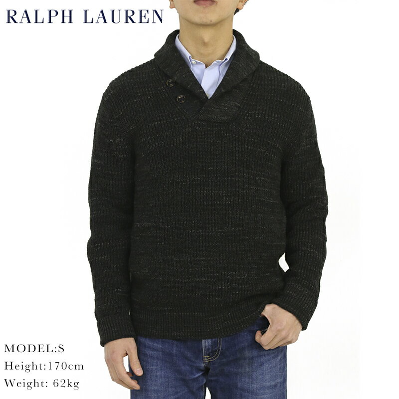 ݥ ե åȥ 硼륫顼  POLO Ralph Lauren Men's Cotton Shawl Sweater US