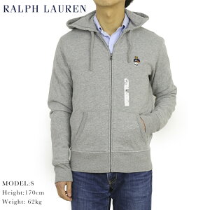 ポロ ラルフローレン ポロベア刺繍 ジップアップ スウェット パーカーPOLO Ralph Lauren Men's POLO BEAR Zip Parka US