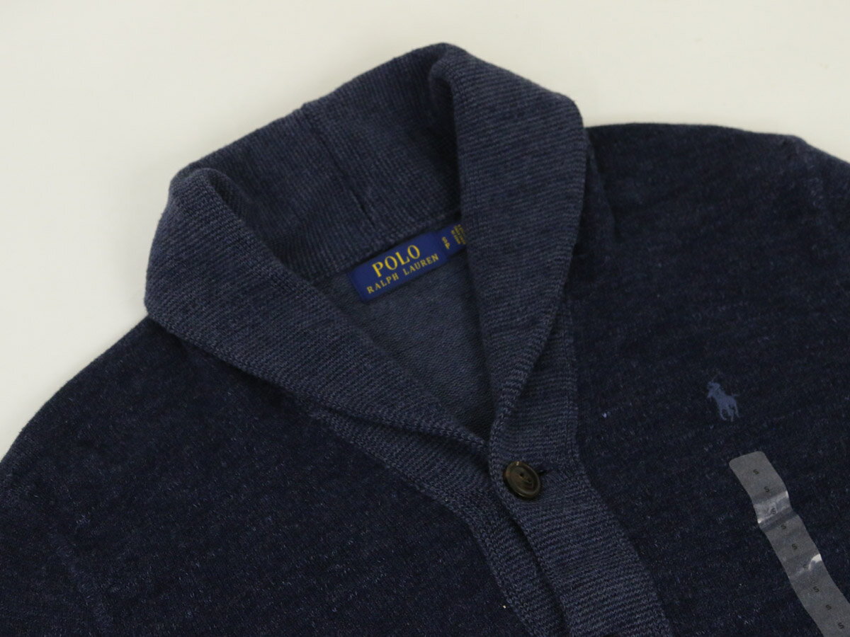 ポロ ラルフローレン ショールカラー カーディガン POLO Ralph Lauren Men's Cotton Shawl Collar Cardigan US