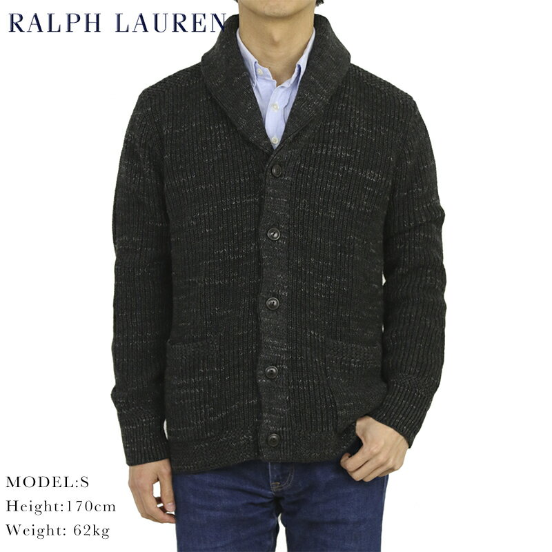 ポロ ラルフローレン ショールカラー カーディガン POLO Ralph Lauren Men's Cotton Rag Shawl Collar Cardigan US