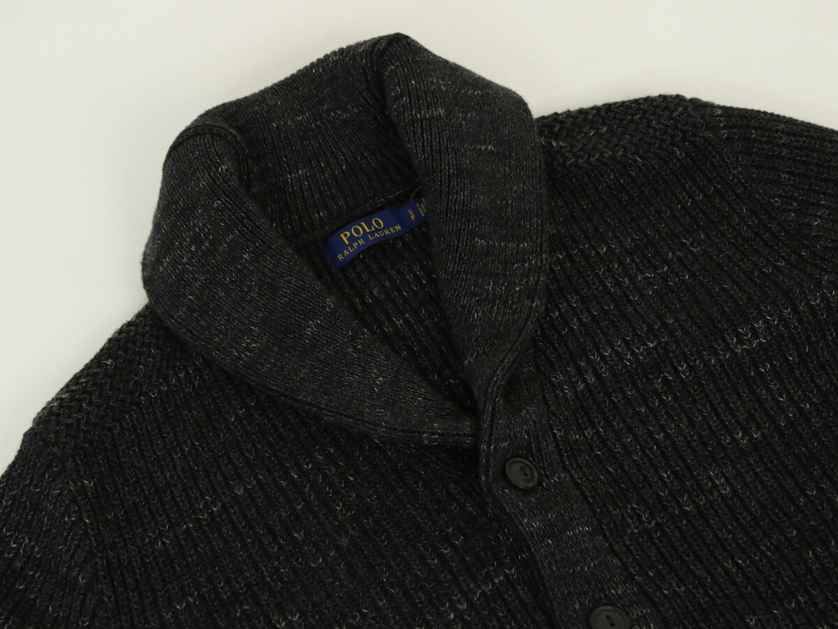 ポロ ラルフローレン ショールカラー カーディガン POLO Ralph Lauren Men's Cotton Rag Shawl Collar Cardigan US