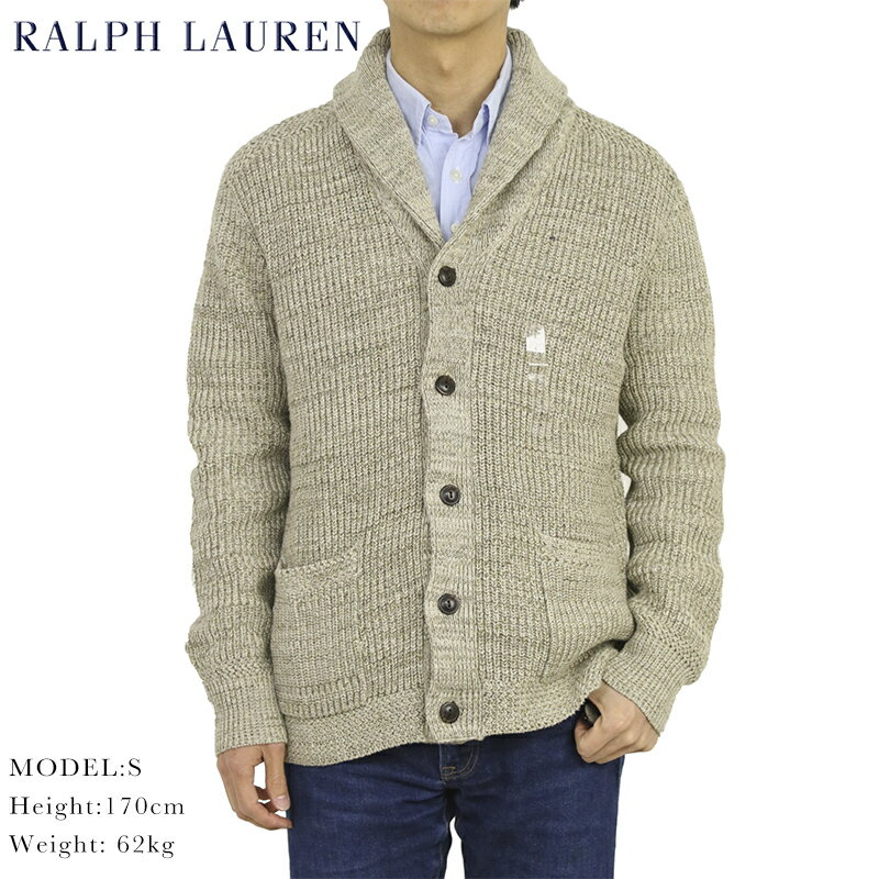 ݥ ե 硼륫顼 ǥ POLO Ralph Lauren Men's Cotton Rag Shawl Collar Cardigan US