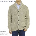 | t[ V[J[ J[fBK POLO Ralph Lauren Men's Cotton Rag Shawl Collar Cardigan US