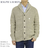 ポロ ラルフローレン メンズ ショールカラー カーディガン POLO Ralph Lauren Men’s Cotton Rag Shawl Collar Cardigan US