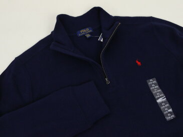 ポロ ラルフローレン ボーイズ ハーフジップ スウェット POLO Ralph Lauren Boy's Half-Zip Rib Pull-Over
