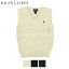 (TODDLER) Ralph Lauren Boy's(2-7) Cotton V-neck Sweater Vest ե ܡ ˥åȥ٥