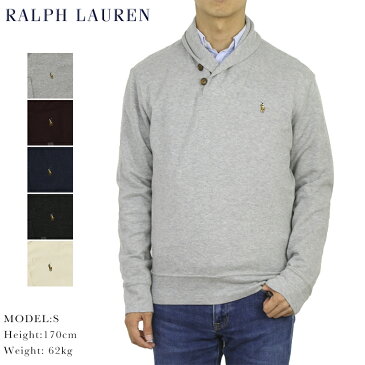 ポロ ラルフローレン エステートリブ コットン ショールカラー スウェット プルオーバー POLO Ralph Lauren Men's Estate Rib Shawl PO