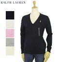 ポロ ラルフローレン レディース Vネック ピーマコットン セーター ニット POLO Ralph Lauren Women 039 s Pima Cotton V-Neck Sweater US