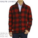 ポロ ラルフローレン ボーイズ コットン/ウール ニット バッファローチェック ショールカラー カーディガン セーター POLO Ralph Lauren Boy's Cotton/Wool Shawl Cardigan その1