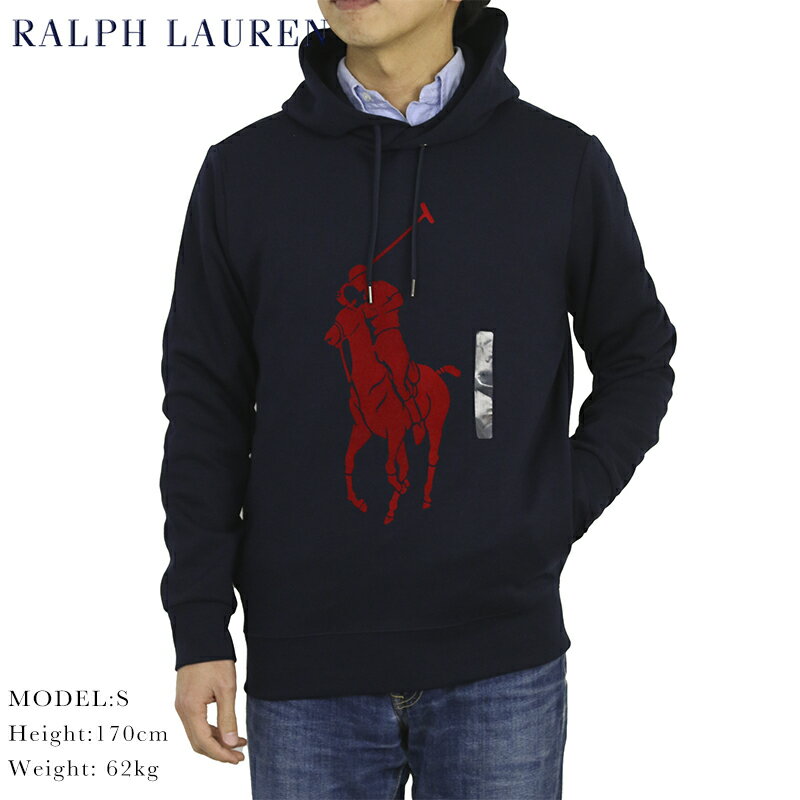 ポロ ラルフローレン ポニープリント プルオーバー スウェット パーカー POLO Ralph Lauren Men's POLO Pullover Parka US